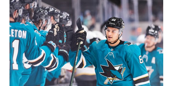 Les Sharks de San Jose l'emportent sur les Flames de Calgary